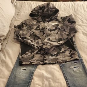 Boy's Camo Nike Hoodie